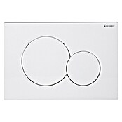 Geberit Placa de accionamiento Sigma 01 (Blanco, 2 descargas)