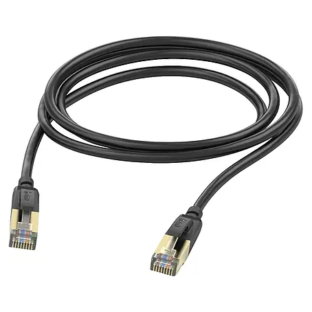 Hama  Netzkabel 00202003 RJ45 CAT 8 S/FTP