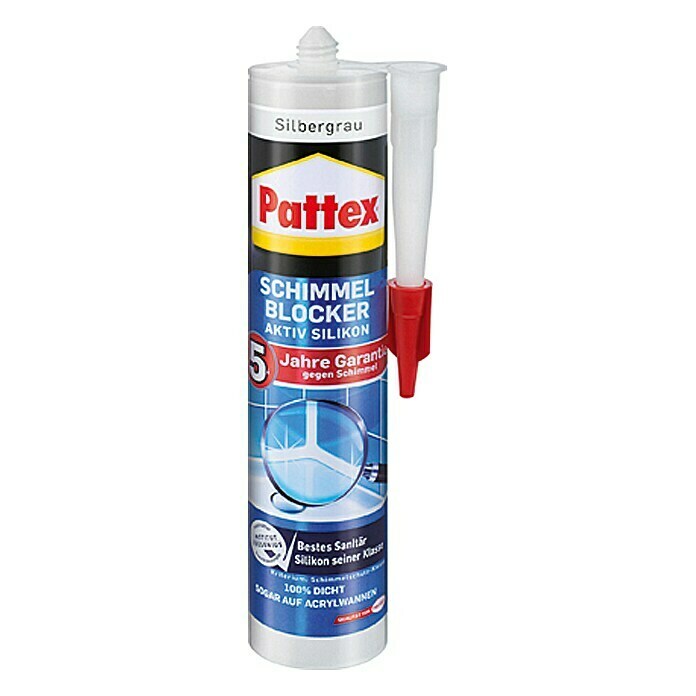 Pattex SchimmelblockerSilbergrau, 300 ml Front View