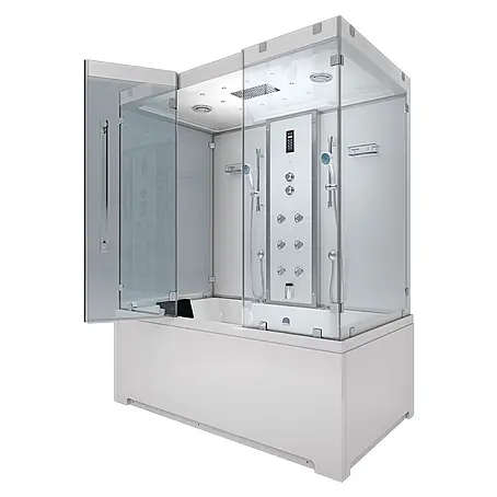 AcquaVapore  Komplettdusche Dampfdusche K80-WS-EH-A