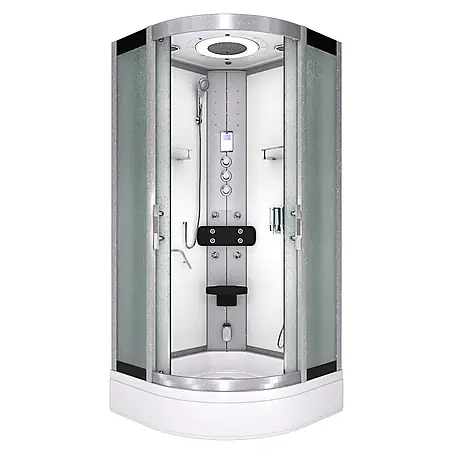 AcquaVapore  Komplettdusche Dampfdusche D58-60M3-EC