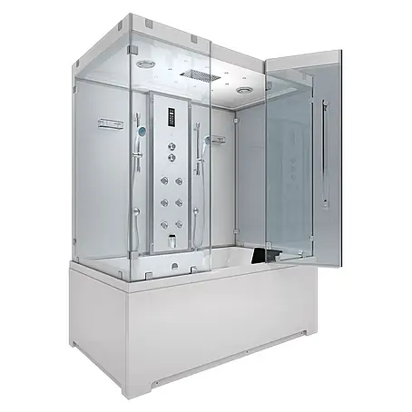 AcquaVapore  Komplettdusche Dampfdusche K80-WS-EH-C