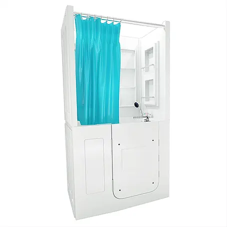 AcquaVapore  Komplettdusche Fertigdusche S08D-B-L