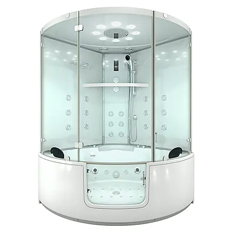 AcquaVapore  Komplettdusche Dampfdusche K60-WS-EH
