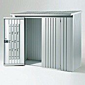 Biohort WoodStock Vrata za spremište 230  (Namijenjeno za: Spremnik za drva za ogrjev Biohort WoodStock 230, Materijal: Čelik, Metalik srebrne boje) | BAUHAUS