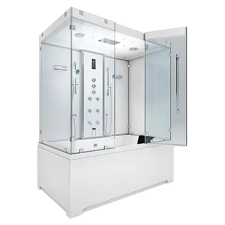 AcquaVapore  Komplettdusche Dampfdusche K80-WS-TH-C