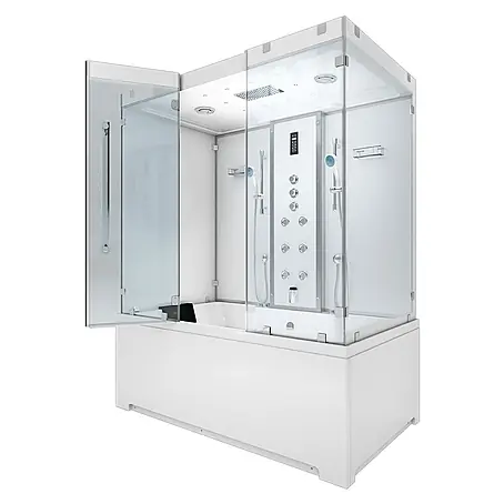 AcquaVapore  Komplettdusche Dampfdusche K80-WS-TH-A-SC