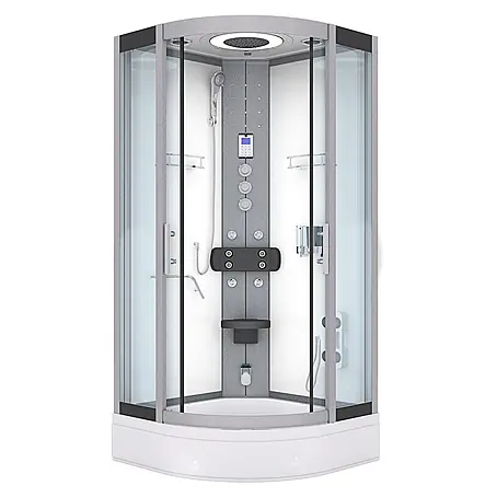 AcquaVapore  Komplettdusche Dampfdusche D58-60T3-EC
