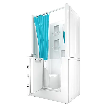 AcquaVapore  Komplettdusche Fertigdusche S02D-B-L