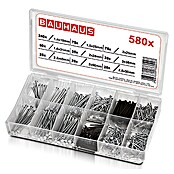 BAUHAUS Assortimentsdoos nagels (580 Stk., Staal)
