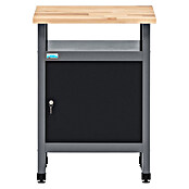 Küpper Stranska miza delovnega pulta  (Do x Š: 60 x 60 cm, Delovna višina: 84 cm, Črna) | Delovni pulti | Oprema za delavnice | Orodja in stroji | Izdelki | BAUHAUS