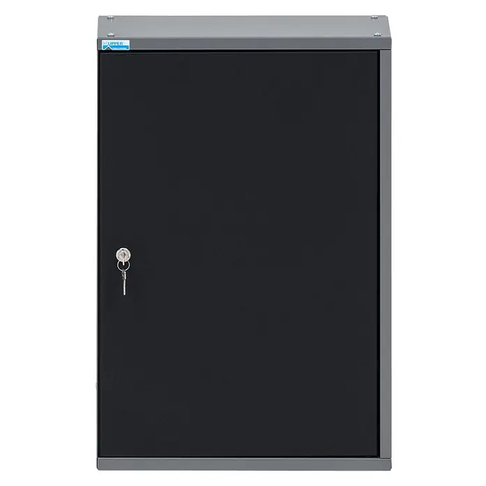 Küpper Hängeschrank - L x B x H: 20 x 40 x 60 cm, Schwarz/Anthrazit, Pulverbeschichtet