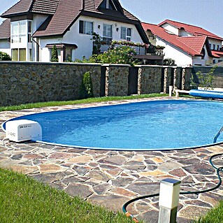 Malibu Stahlwand-Pool Premium (L x B x H: 500 x 300 x 150 cm, 20 000 l)
