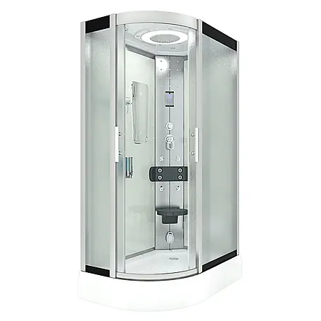 AcquaVapore  Komplettdusche Dampfdusche D60-70M2L-EC
