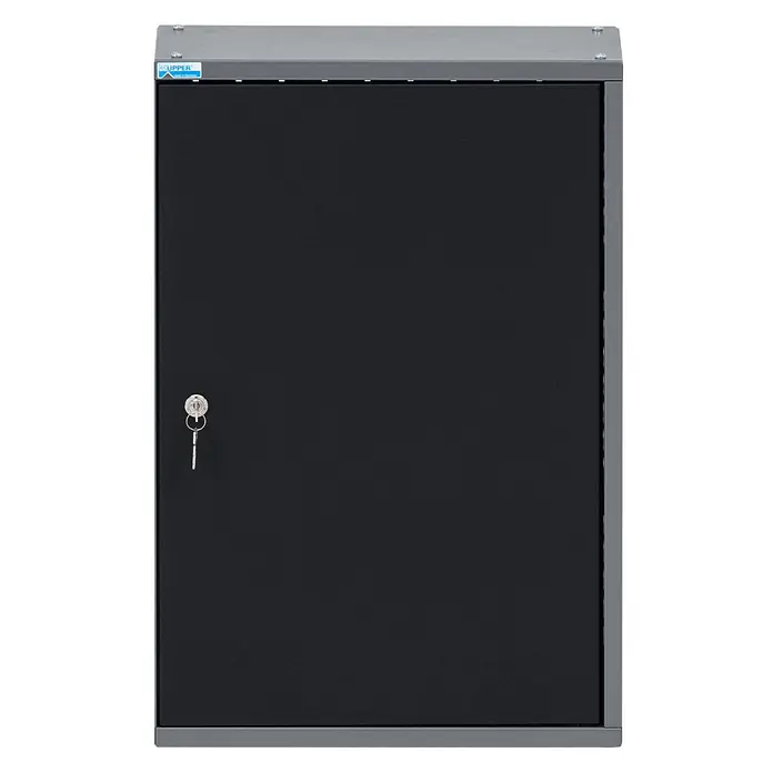 Küpper Hängeschrank - Schwarz/Anthrazit, L x B x H: 40 x 20 x 60 cm