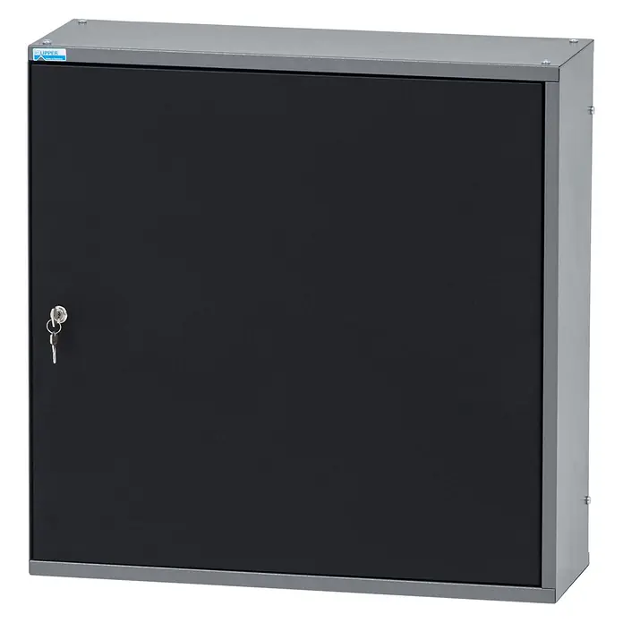 Küpper Hängeschrank - L x B x H: 60 x 20 x 60 mm, Schwarz/Anthrazit, Pulverbeschichtet