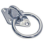 Mastplatte (Ring, 5 mm, Edelstahl, A2)