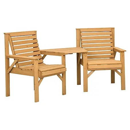 Outsunny  Gartentisch-Set