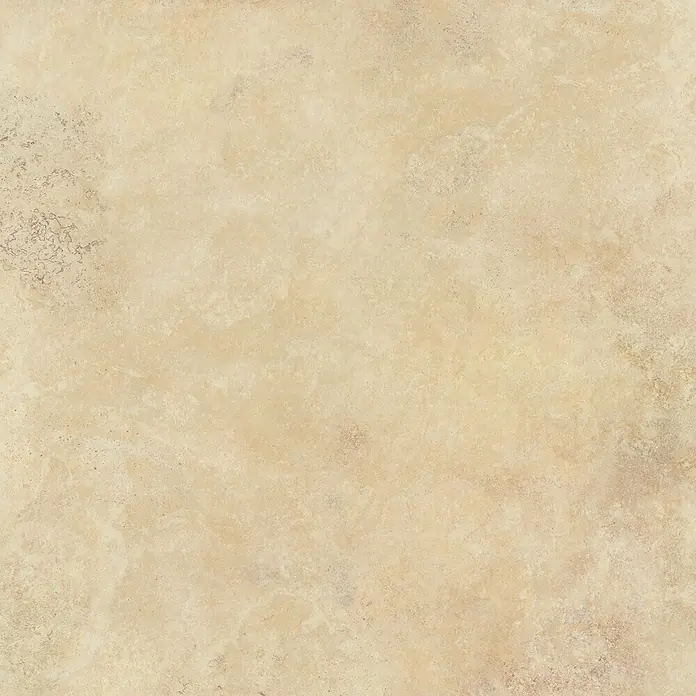 GEO Alu-Verbundplatte - 150 x 255 cm, Kalkstein - Helle beigefarbene Steinstruktur mit subtilen braunen Mustern.
