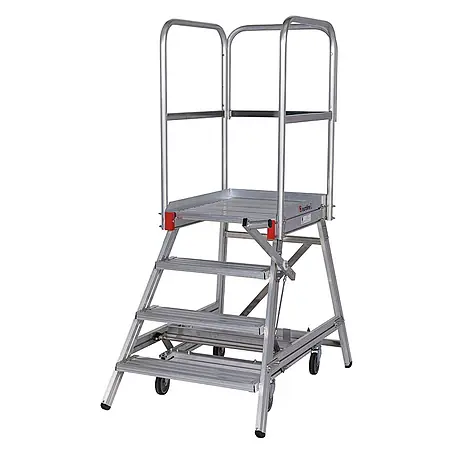 Euroline  Arbeitsplattform Premium Plattformleiter mit Standfläche
