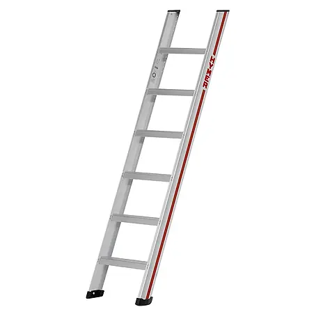 Hymer  Anlegeleiter Stufenanlegeleiter mit 8-fach vollvernieteter Stufen 6 Stufen
