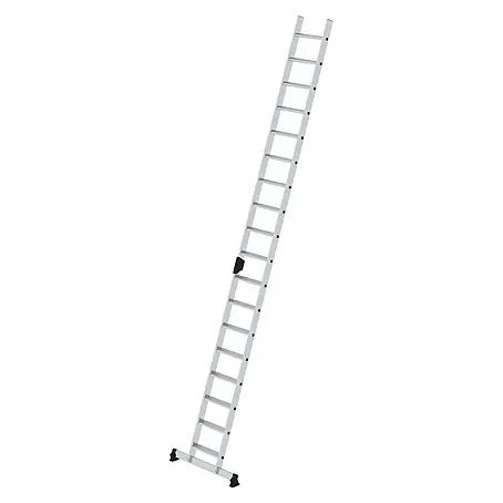 Munk  Anlegeleiter Stufenanlegeleiter mit nivello-Traverse und Ergo-Pad 18 Stufen