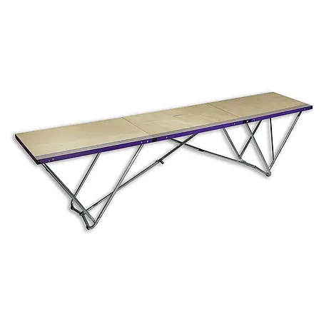 Iller Leiter  Mehrzweckleiter Tapeziertisch 3-teilig, lackiert 300x100cm
