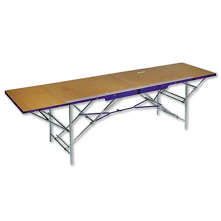 Iller Leiter  Mehrzweckleiter Tapeziertisch 4-teilig, 2-3m lang 300x60cm