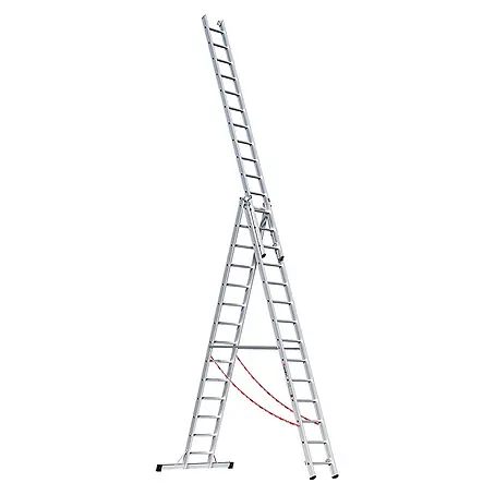 Euroline  Mehrzweckleiter Premium 307 Mehrzweckleiter 3x14 Sprossen