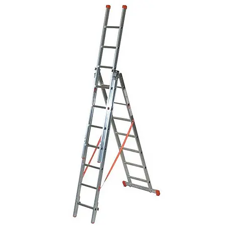 Facal  Mehrzweckleiter Mehrzweckleiter 3-teilig GENIA S300 3x7 Sprossen
