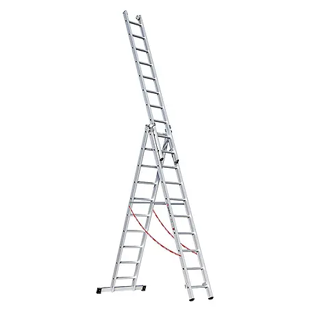 Euroline  Mehrzweckleiter Premium 307 Mehrzweckleiter 3x10 Sprossen
