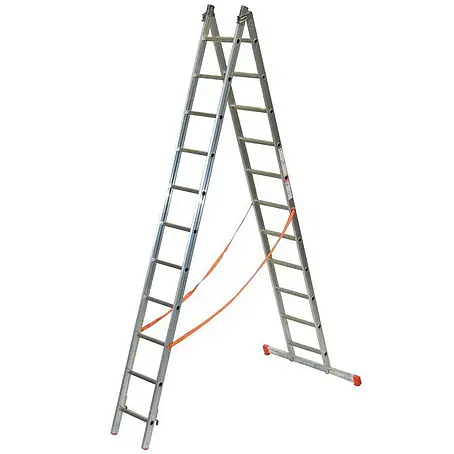 Facal  Mehrzweckleiter Mehrzweckleiter 2-teilig GENIA S300 2x11 Sprossen