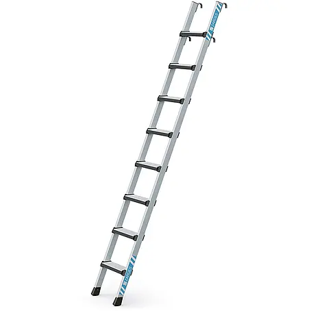 Zarges  Mehrzweckleiter Regaleinhängeleiter Comfortstep LH mit 8 Sprossen