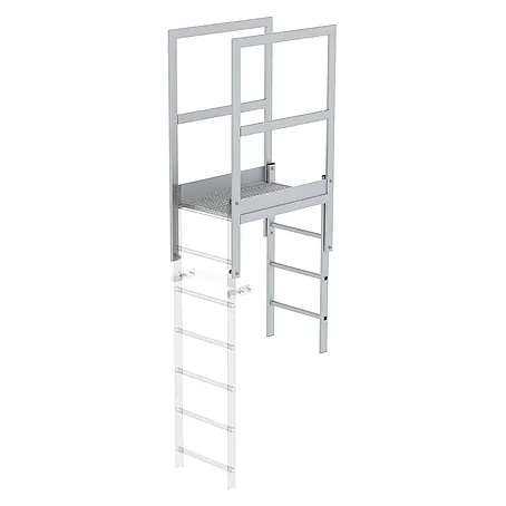 Munk  Dachleiter Attika-Überstieg Aluminium eloxiert