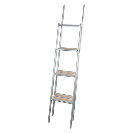 Alu-Line  Dachleiter Frankana Comfort von Alkovenleiter Wohnmobilleiter 4 Stufen