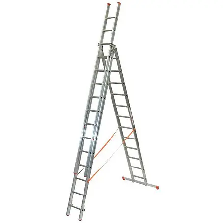 Facal  Mehrzweckleiter Mehrzweckleiter 3-teilig GENIA S300 3x12 Sprossen