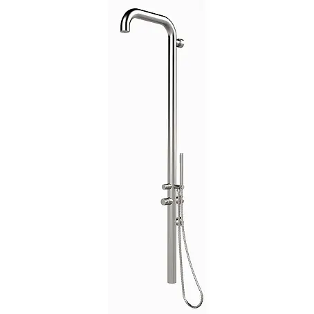 Ideal Eichenwald  Pooldusche Modell 70 Gartendusche Sylt Wandmontiert