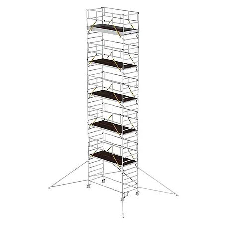 Munk  Rollgerüst Rollgerüst SG mit Doppelplattform 1,35x3,00m und Ausleger 12,35m AH