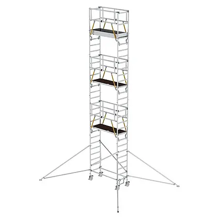 Munk  Rollgerüst Rollgerüst SG mit Ausleger 0,75x1,80m Plattform 9,55m AH