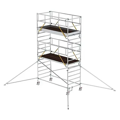 Munk  Rollgerüst Rollgerüst SG mit Doppelplattform 1,35x3,00m und Ausleger 6,47m AH
