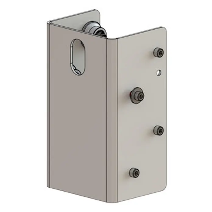 Altrex Rollgerüst Carrier Konsole als Zubehör für Shuttle -  - U-förmige Metallhalterung mit Rolle und mehreren Befestigungspunkten.