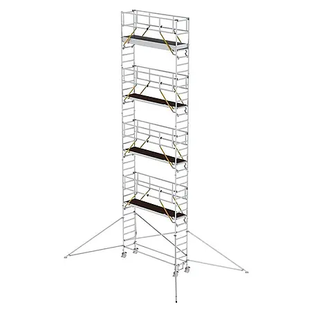 Munk  Rollgerüst Rollgerüst SG mit Ausleger 0,75x3,00m Plattform 11,51m AH