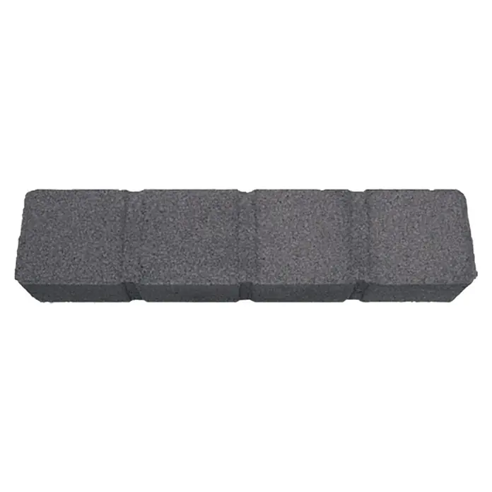 Christoph Randstein Multi- Bord - 50 x 11,5 x 8 cm, Anthrazit, Beton, Gerade - Grauer Pflasterstein mit strukturierter Oberfläche, ideal für Gartenwege und Terrassen. Robust und langlebig.