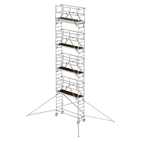 Munk  Rollgerüst Rollgerüst SG mit Ausleger 0,75x2,45m Plattform 10,39m AH