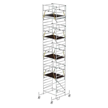 Munk  Rollgerüst Rollgerüst SG mit Doppelplattform 1,35x1,80m Plattform 10,58m AH