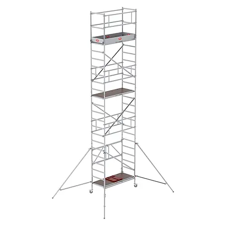 Altrex  Rollgerüst Klappgerüst RS Tower 34 Aluminium 0,75x1,65m schmal 7,80m Arbeitshöhe