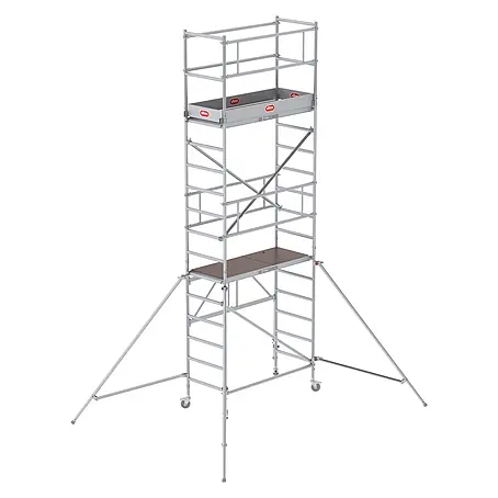 Altrex  Rollgerüst Klappgerüst RS Tower 34 Aluminium 0,75x1,65m schmal 5,80m Arbeitshöhe
