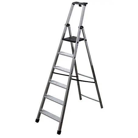 Facal  Stehleiter Stufenstehleiter S100 Piu Su Maxi 6 Stufen