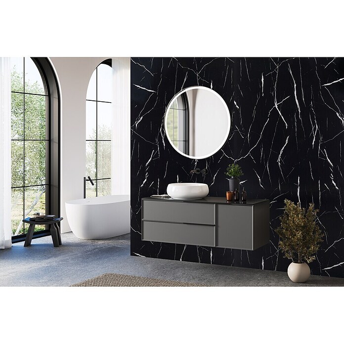 FibroTech Panel obloga  (100 x 260 cm, Crna) | BAUHAUS