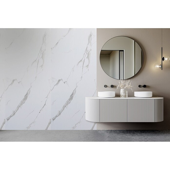 FibroTech Panel obloga  (100 x 260 cm, Bijela) | BAUHAUS